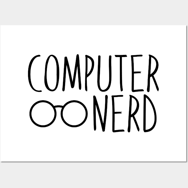 Computer Nerd Wall Art by InspiredQuotes